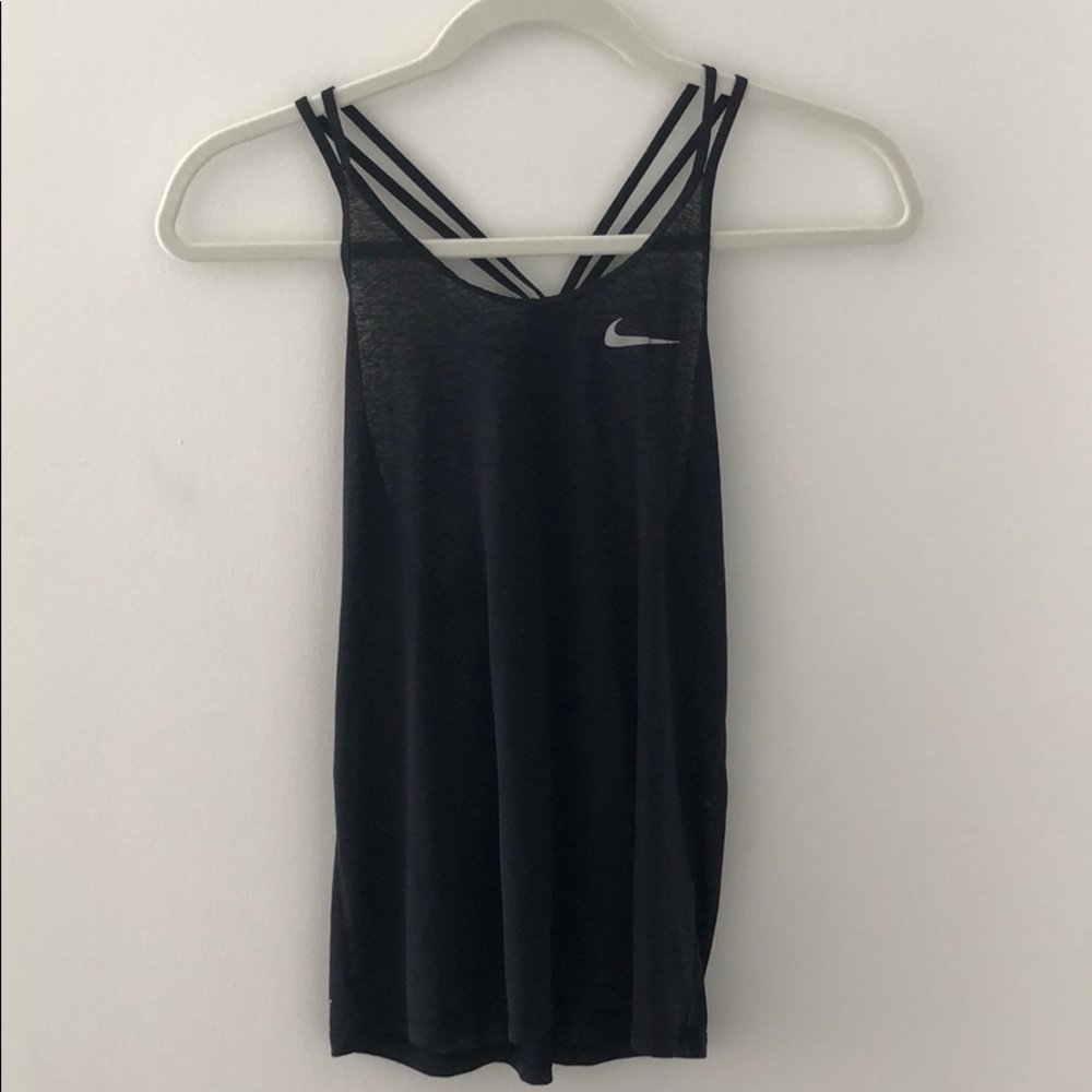 Nike Black/Heather Tank